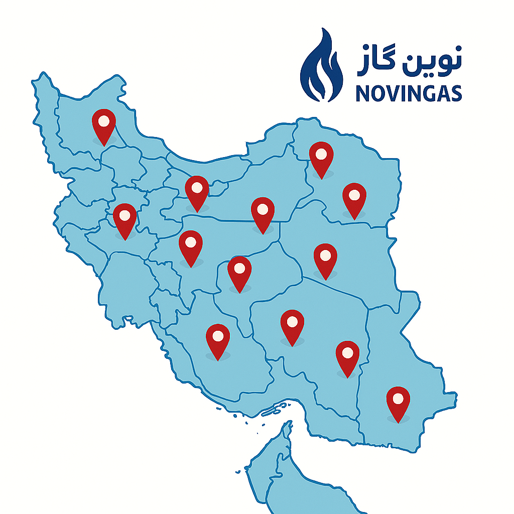 نمایندگی نوین گاز
